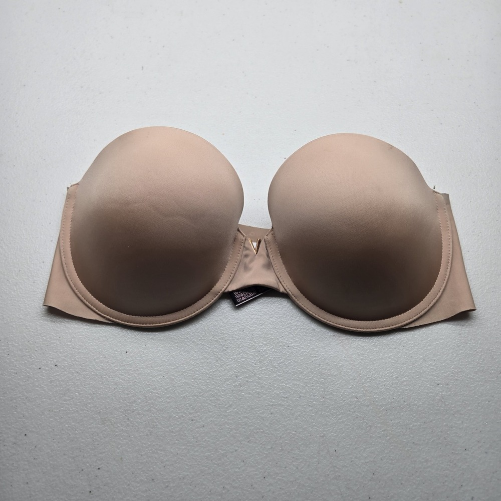 Victoria's Secret Women Bra 34D Beige T Shirt Underwired Multiway